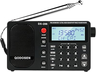QODOSEN DX-286 Portable Shortwave Radio