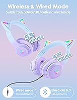 ONITOON B90 Cat Ear Bluetooth Headphones — image 7