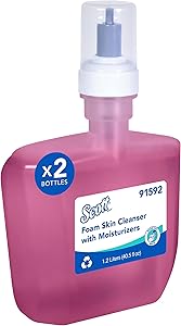 Scott Professional Foam Hand Soap with Moisturizers 1.2 L (Pink, Floral Scent) Review