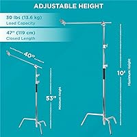 Flashpoint 10' C Stand Kit with Boom Arm — image 4