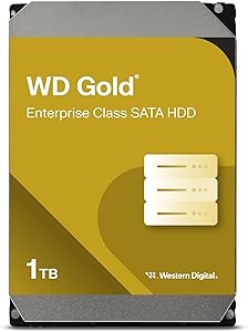 Western Digital 1TB WD Gold Enterprise Class Internal Hard Drive