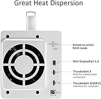 TERRAMASTER TD2 Thunderbolt 3 2-Bay RAID Enclosure — image 2