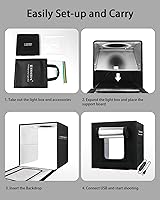 DUCLUS 10″ Light Box Photography Studio — image 7