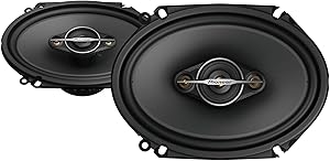 Pioneer TS-A6881F 6” x 8” 4-Way Speakers