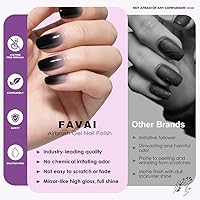 FAVAI Airbrush Gel Nail Polish Set HOT-12 — image 7