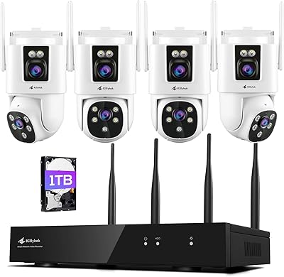 Kittyhok KWDP164 Dual Lens Wireless Security Camera System
