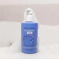 Dabble & Dollop Blueberry Body Wash & Shampoo 3-in-1, 10oz (Pack of 2) — image 5