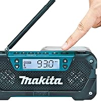 Makita RM02 12V max CXT Lithium-Ion Cordless Compact Job Site Radio — image 5