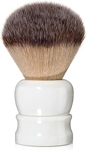 Fine Shaving Brush with Angel Hair Fibers, 24mm Knot, White Review