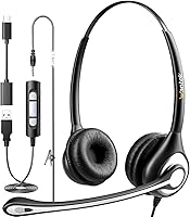 Wantek SC1-WANTEK USB Headset with Mic — image 1