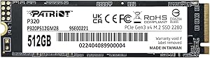 Patriot Memory P320 512GB Internal SSD