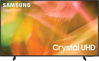 SAMSUNG 75-Inch Crystal UHD AU8000 4K Smart TV