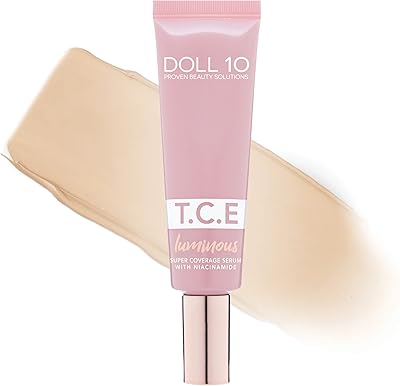 Doll 10 TCE Luminous Super Coverage Serum Foundation - Light