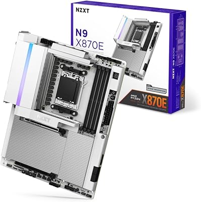 NZXT N9 X870E AMD X870E AM5 ATX Gaming Motherboard