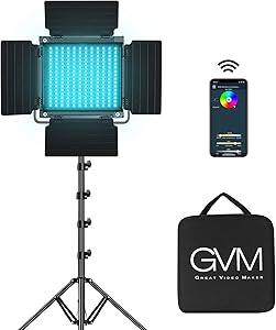 GVM 800D RGB LED Video Light Review