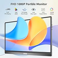 QQH Z12-3 Portable Monitor 15.6 Inch FHD 1080P — image 2