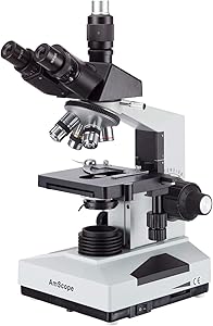 AmScope T490B Compound Trinocular Microscope Review