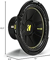 KICKER CWCS124 CompC 12″ Subwoofer 4-Ohm — image 8