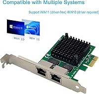 ULANSeN Dual PCIe 2.5G Network Adapter with Intel I226-V — image 2