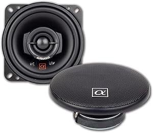 Alphasonik NS42 4″ 2-Way Full-Range Car Audio Speakers Review