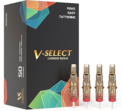 EZ Tattoo Cartridge Needles Assorted - 50Pcs #10 Mixed