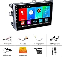 REAKOSOUND Car Stereo for Toyota Corolla 2007-2012 with Wireless Apple CarPlay & Android Auto, 9-inch Touchscreen — image 6