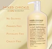 Mixed Chicks Curl Defining & Frizz Eliminating Leave-In Conditioner 33 fl.oz. — image 4