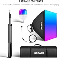 NEEWER RGB Softbox Lighting Kit NK800 — image 7