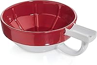 Fine Mr Lather Bowl - Red Ceramic Shaving Bowl — image 1