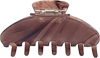 Hana Mia Premium Durable Acetate Hair Clip - Mocha — image 1