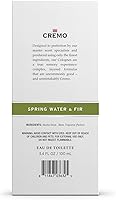 Cremo Spring Water Fir Cologne Spray 3.4 Fl Oz — image 9