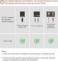 Coby CSTV130 Wireless Hearing Amplifier and TV Audio Speaker — image 9