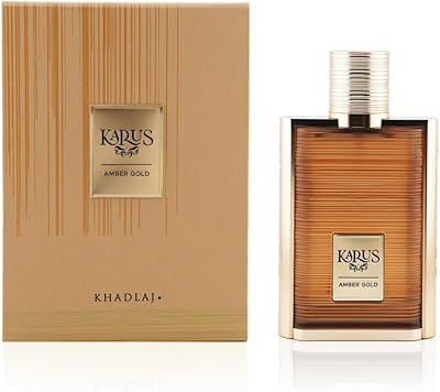 Khadlaj Karus Amber Gold Eau De Parfum, 100mL
