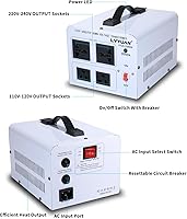 LVYUAN 800W Voltage Transformer — image 2