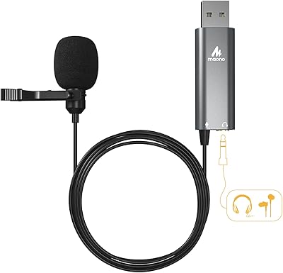 MAONO USB Lavalier Microphone UL20