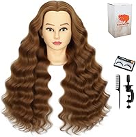 WeiRan Mannequin Head 99% Human Hair - Blond 27# — image 1