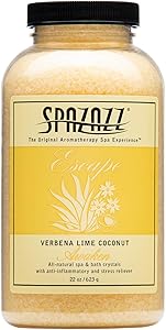Spazazz Spa and Bath Crystals Lime Coconut 22 Ounce Review