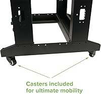 NavePoint 4ft 22U 4-Post Network Server Rack — image 6