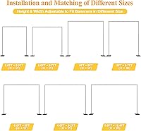 Putros Heavy Duty Backdrop Stand 8ft x 8ft — image 3