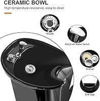 Artist hand Shampoo Bowl Backwash Barber Chair — image 5