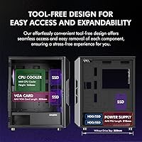 Zalman i3 ARGB Vision ATX Mid Tower Gaming PC Case — image 7