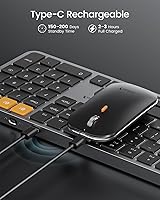 ProtoArc KM100-A Backlit Bluetooth Keyboard and Mouse for Mac — image 5