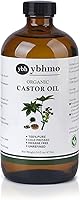 YBHMO Organic Cold Pressed Castor Oil 16 Fl Oz — image 1