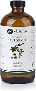 YBHMO Organic Cold Pressed Castor Oil 16 Fl Oz Review