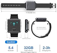 Wiwoo MP3 Player with Bluetooth, 32GB — image 6