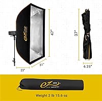 Glow EZ Lock 31x47 Quick Strip Rectangular Softbox — image 5
