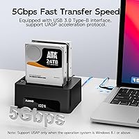 MAIWO Dual Bay Hard Drive Docking Station 48TB — image 2