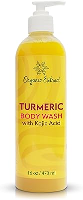 Organic Extract Turmeric Kojic Acid Body Wash 16 fl oz