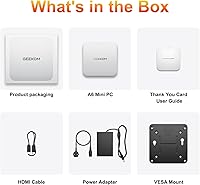 GEEKOM A6 Mini PC with AMD Ryzen 7 6800H, 32GB RAM, 1TB SSD — image 9