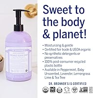 Dr. Bronner's Organic Sugar Soap Lavender 64oz — image 4